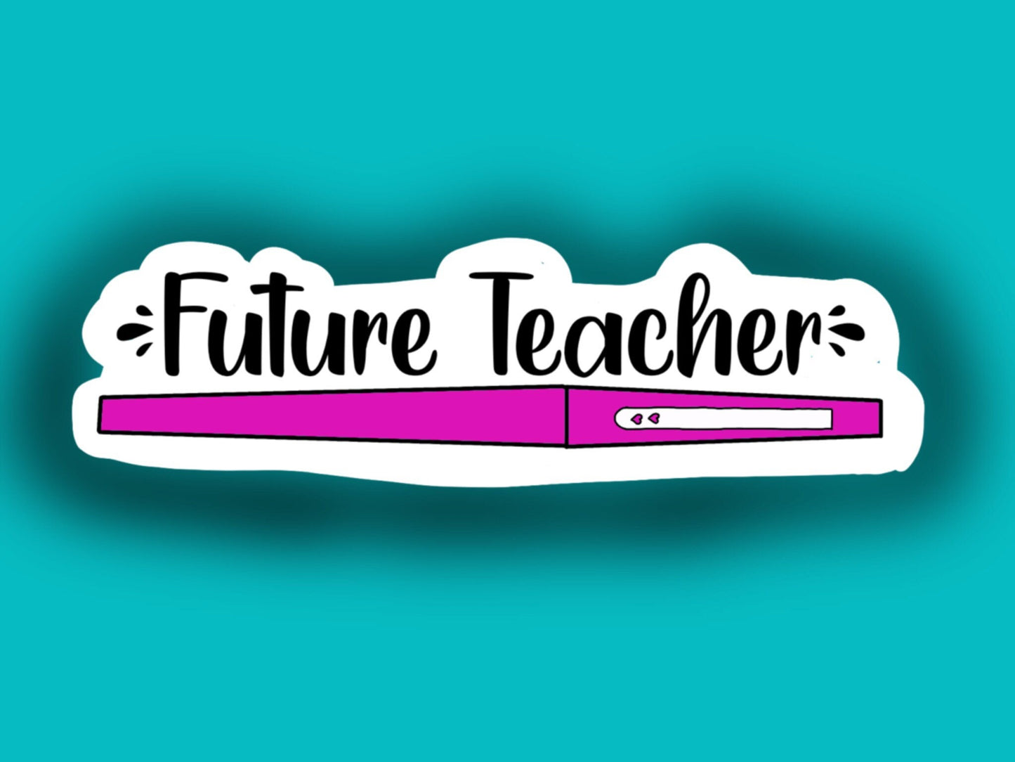 Future teacher sticker decal student teacher