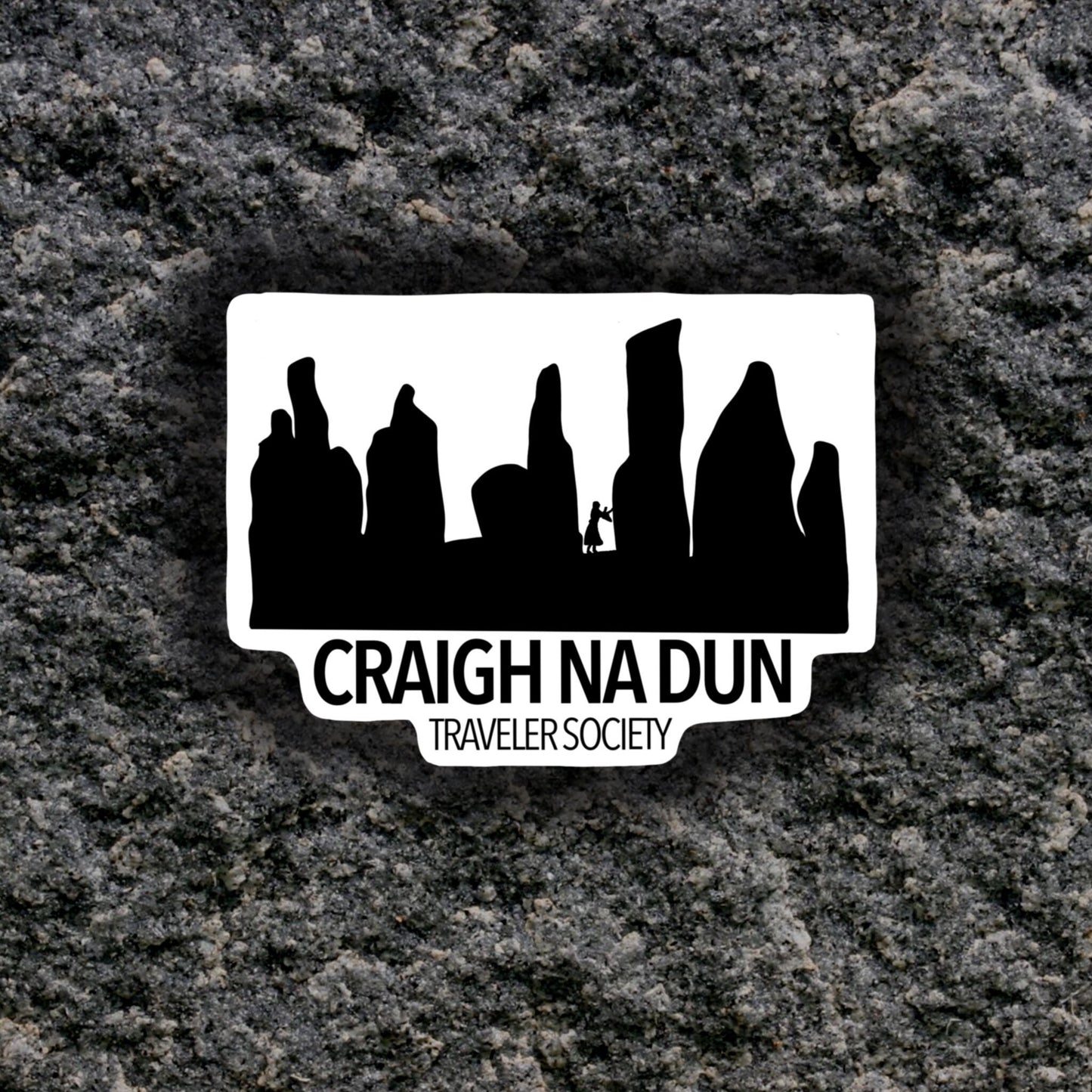 Craigh Na Dun Traveler Society Outlander decal laptop sticker