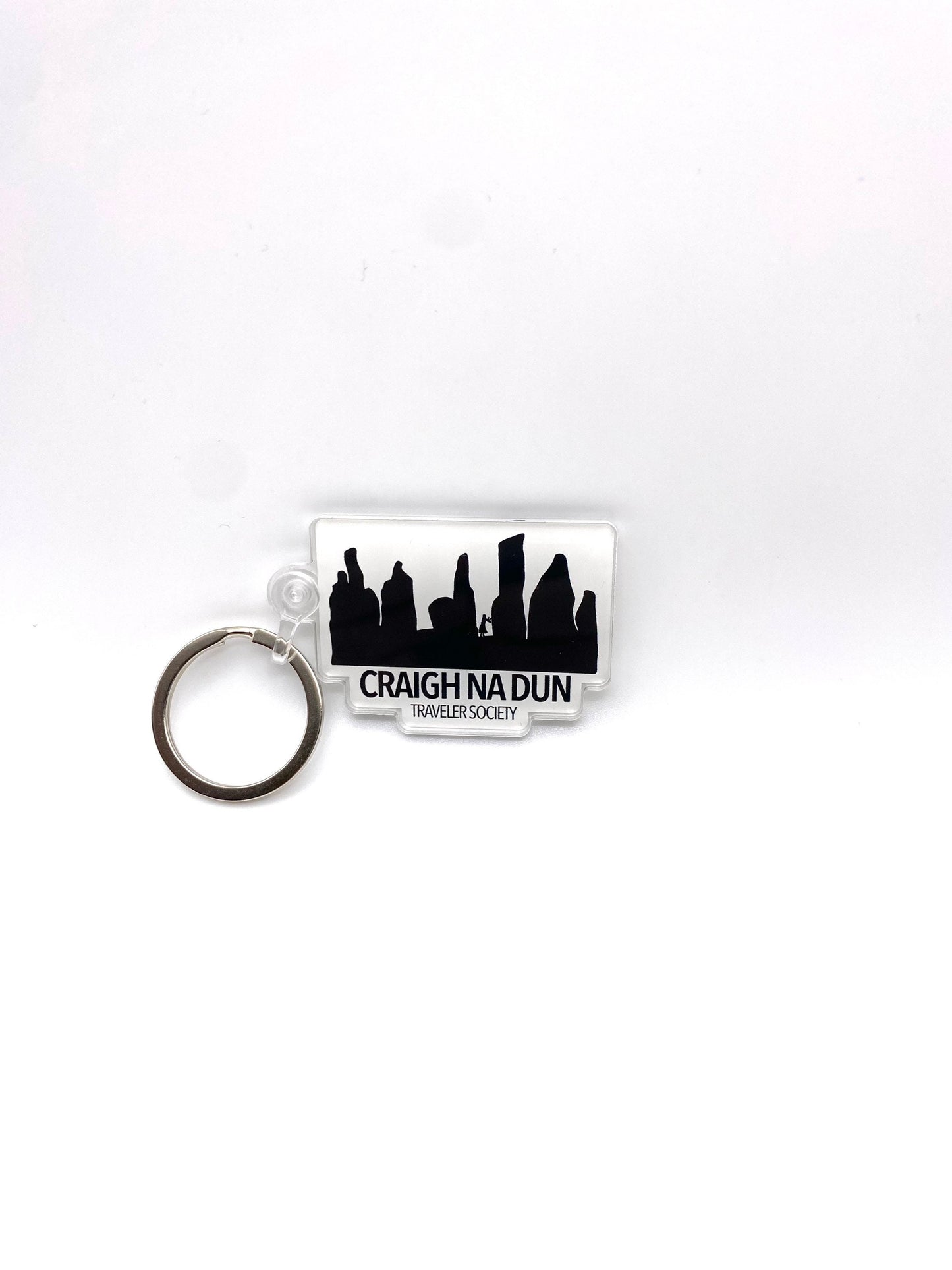 Outlander Craigh Na Dun Traveler Society Acrylic Keychain