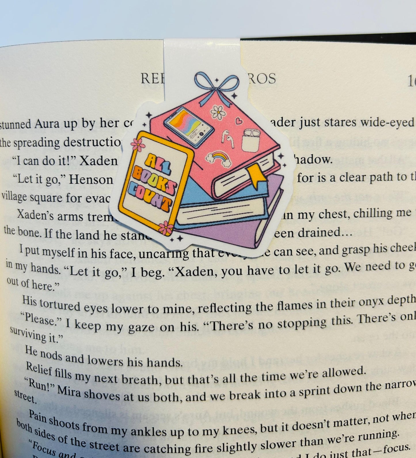 All Books Count – Magnetic Bookmark