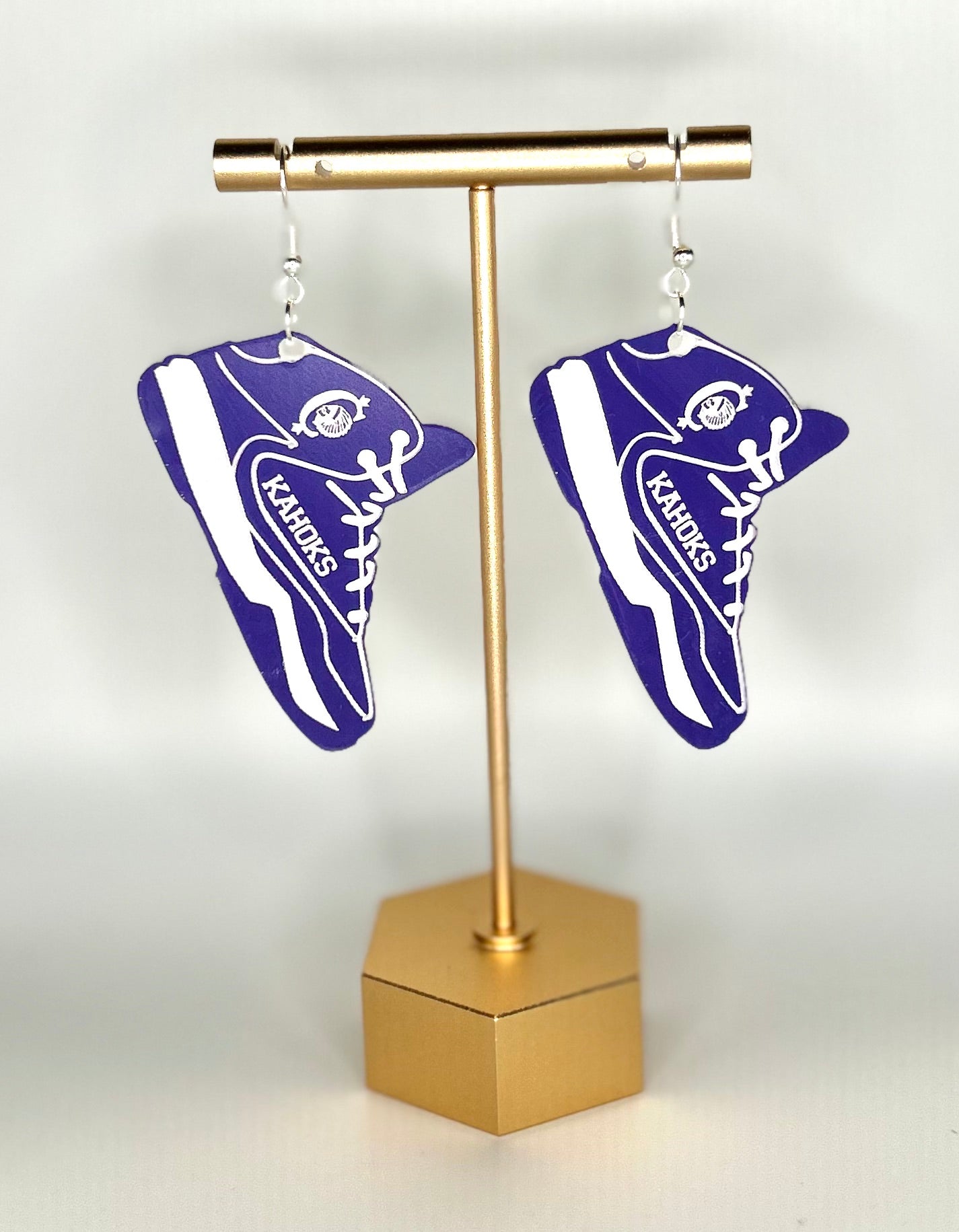 Collinsville Kahoks Sneaker Earring