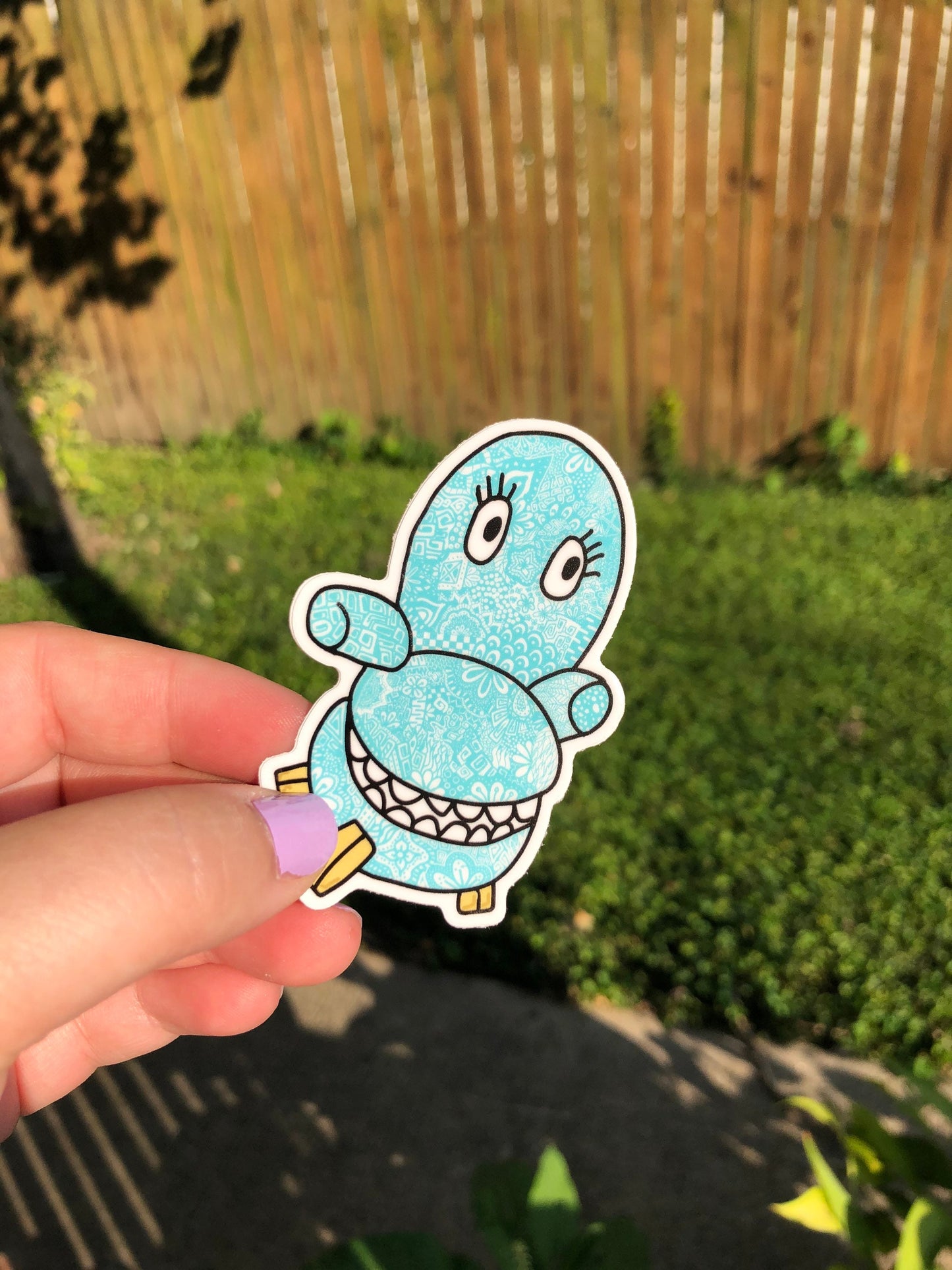 Chairry Pee-Wee’s Playhouse Zentangle Sticker