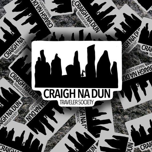 Craigh Na Dun Traveler Society Outlander decal laptop sticker