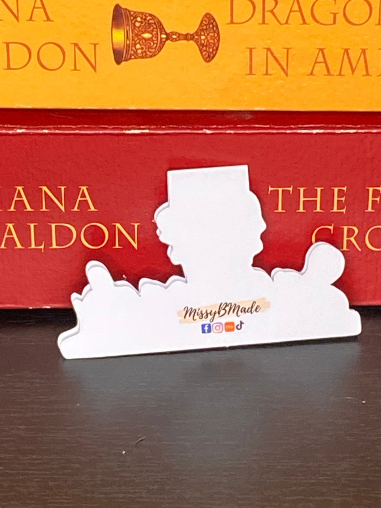 Outlander Sassenach true love is timeless magnetic bookmark