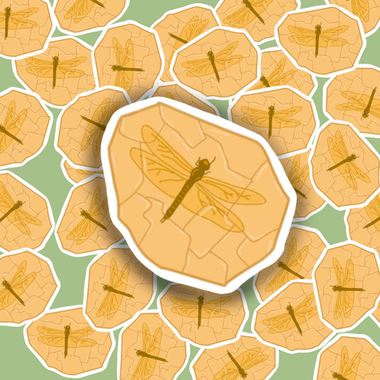 Dragonfly In Amber Outlander Sticker