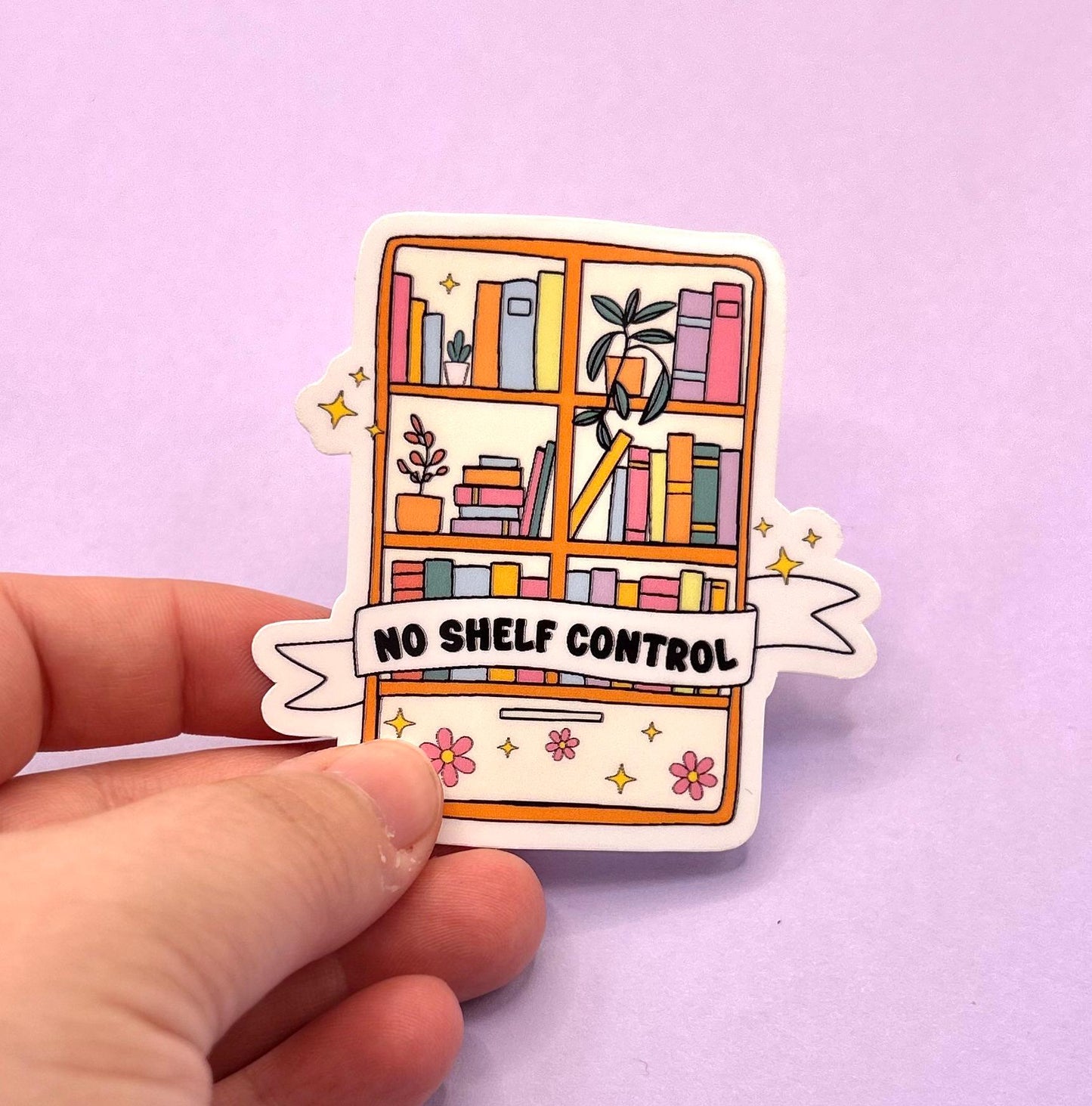 No Shelf Control Sticker