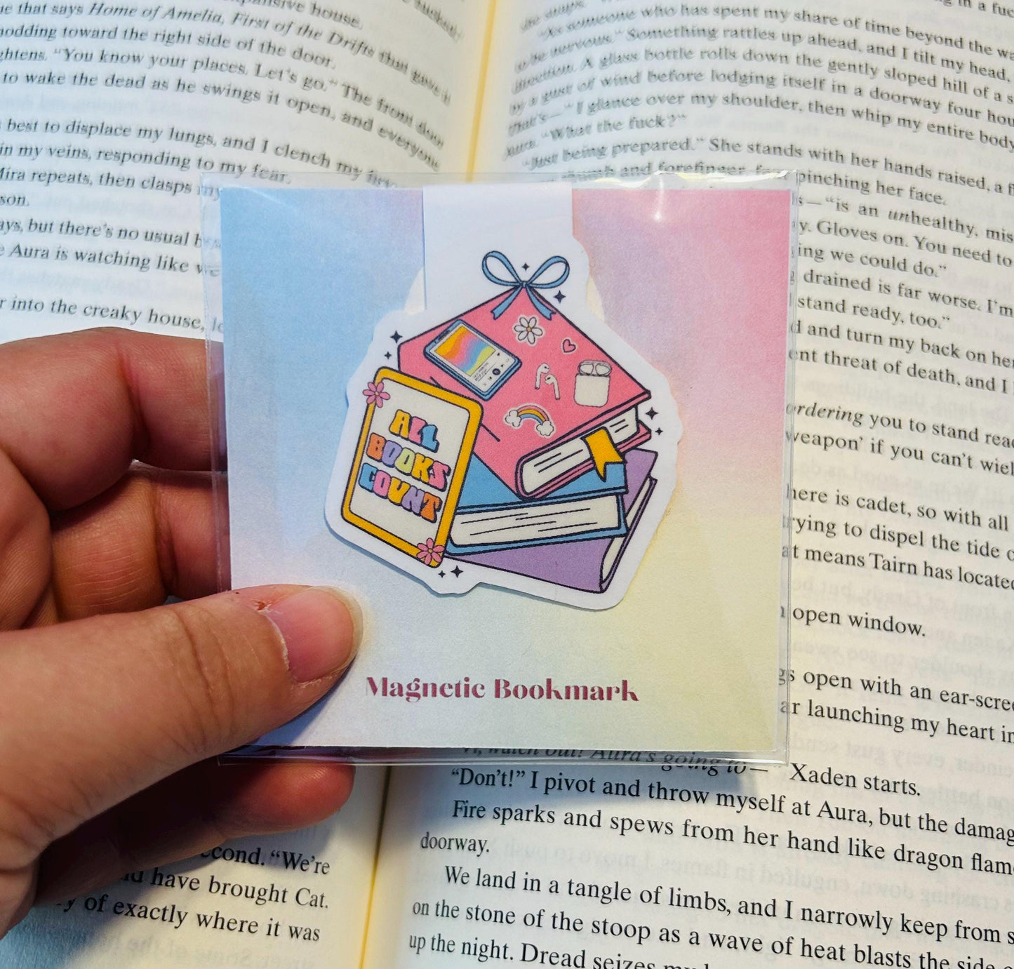 All Books Count – Magnetic Bookmark