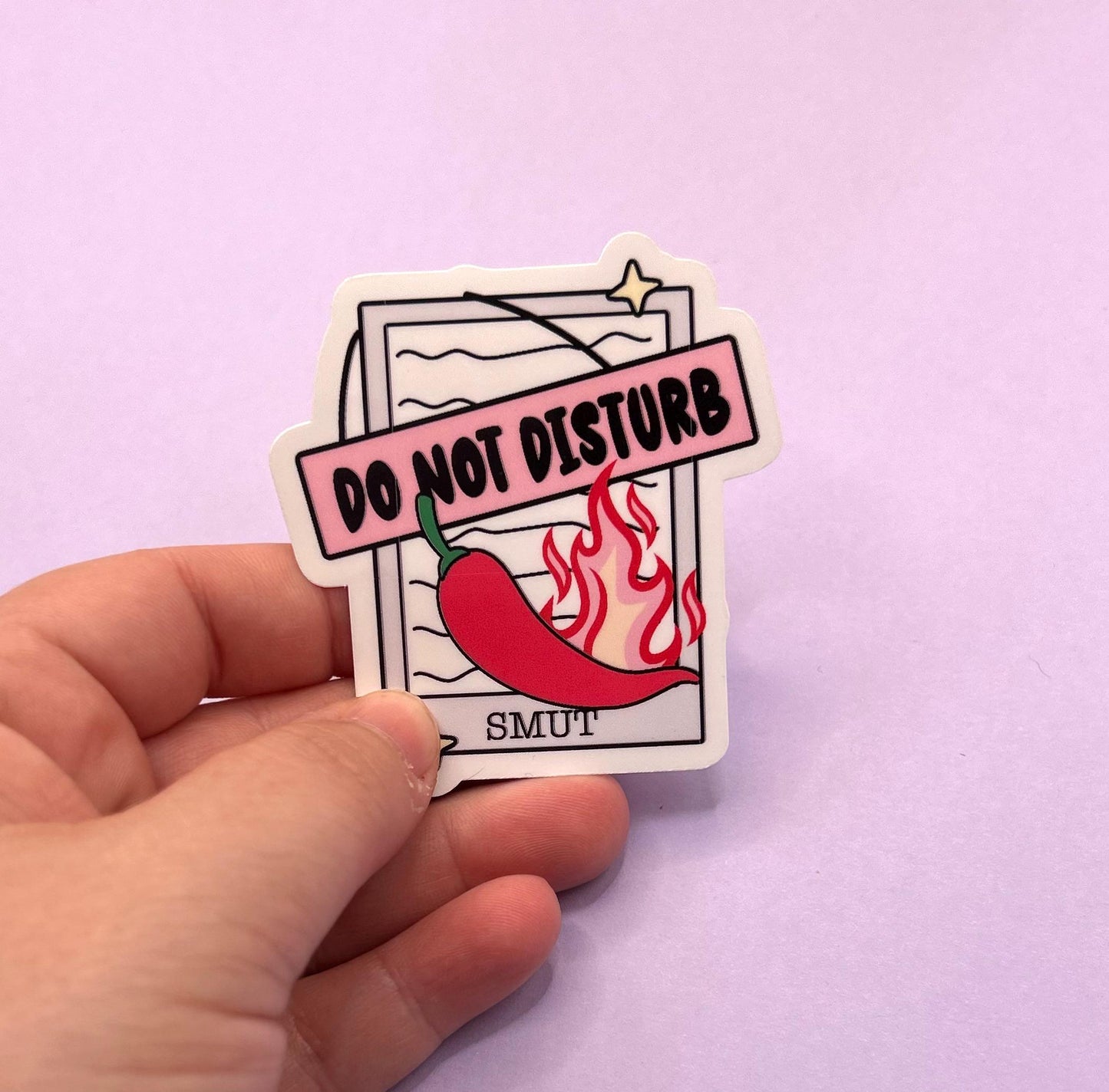 Do Not Disturb, I'm Reading Smut Sticker