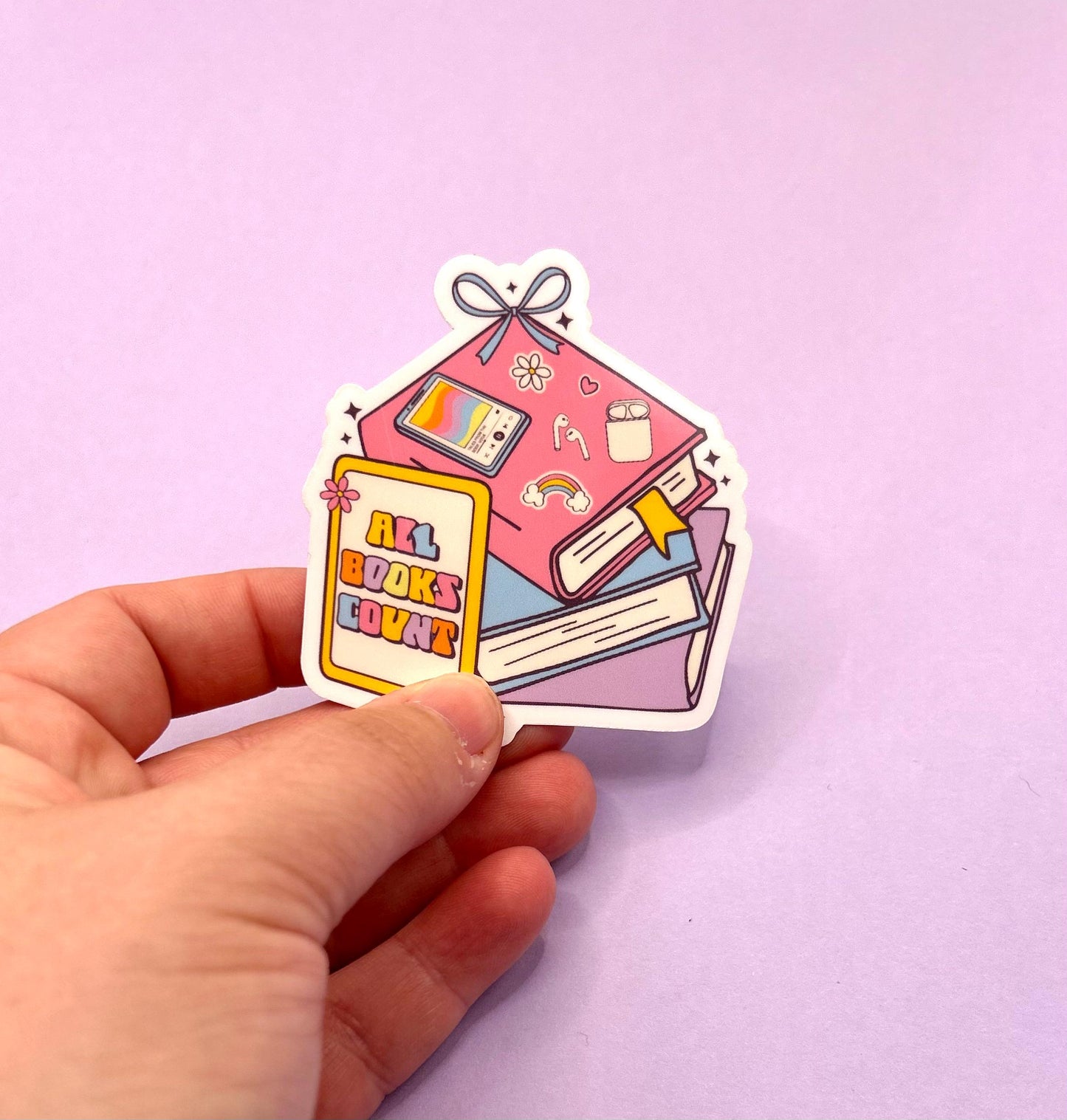 All Books Count Sticker