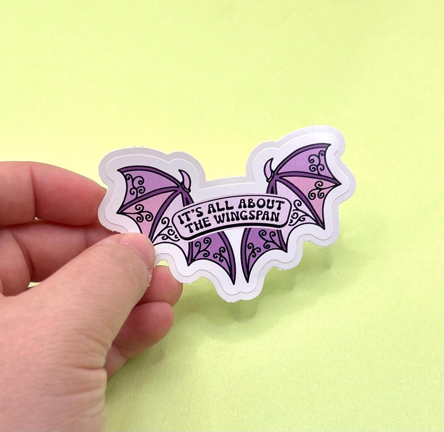 It’s All About the Wingspan Sticker