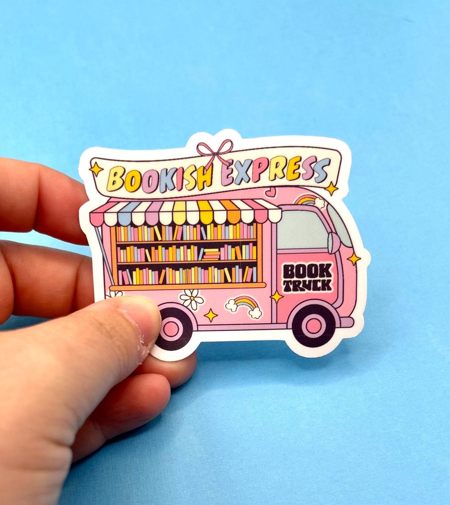 Bookish Express Sticker